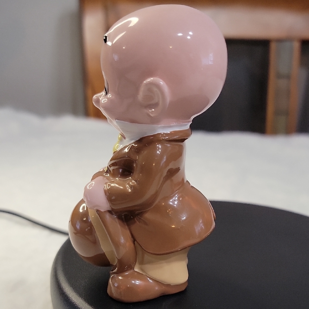 Vintage Warner Bros Porky Pig (1977) & Elmer Fudd (1975) Ceramic Figurines - Picture 9 of 12